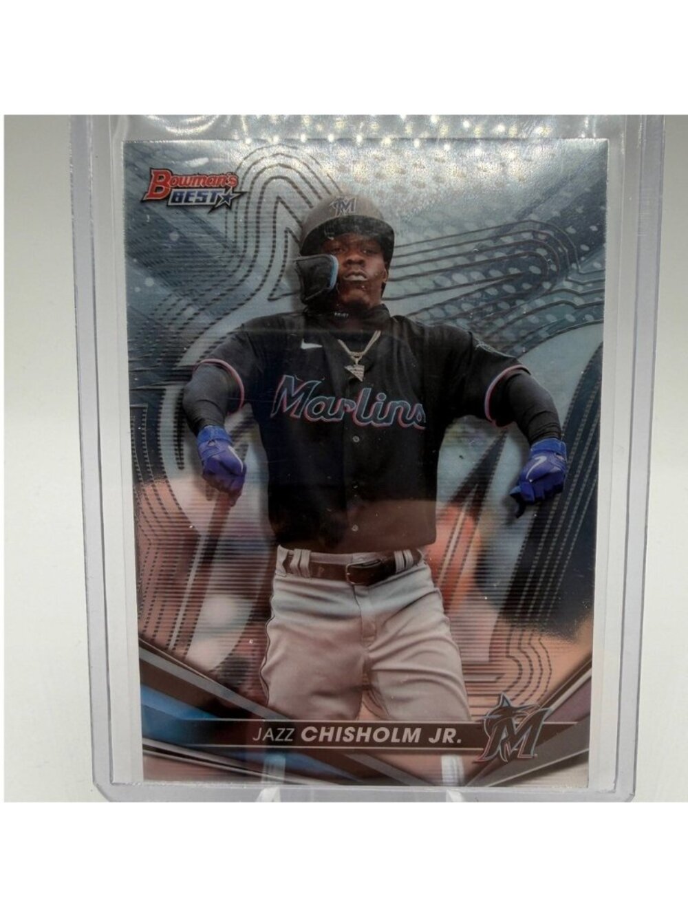Jazz Chisholm Jr‎ 2022 Bowman's Best #70 Miami Marlins Baseball Card Topps